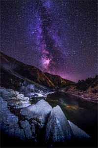 夏星抚雪，枫吻残阳
